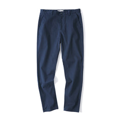 2024 New Men's Pure Cotton Versatile Loose Business Casual Trousers