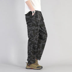 Men's Retro Large Size Outdoor Casual Overalls