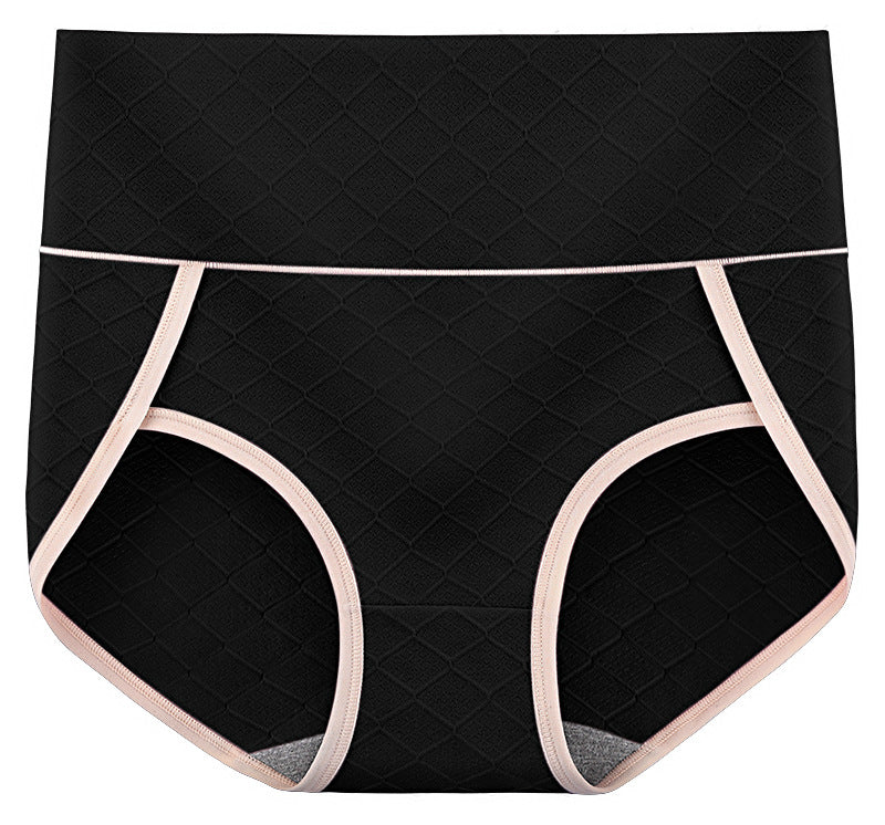[ 5PCS ] Graphene pure cotton high waist tummy control high elasticity panties