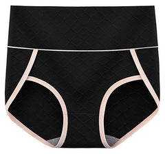 [ 5PCS ] Graphene pure cotton high waist tummy control high elasticity panties