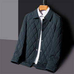 Winter cold-proof men's lapel warm cotton jacket