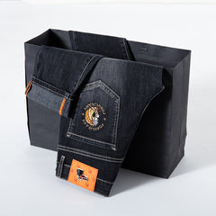 2024 Men's Cotton Stretch High-End Embroidery Jeans
