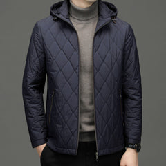 Men's Warm Hooded Cotton Jacket