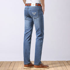 Men's Loose Business Straight Plus Size Jeans