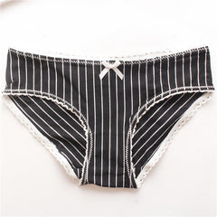 Men's Low Rise Cotton Sexy Comfortable Lace-Up Briefs