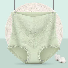 High waist antibacterial antibacterial hip lifting plus size panties