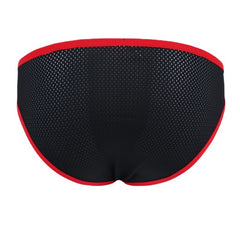 Men's Sexy Iron Buckle Low Waist Briefs
