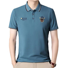 Hot sale fashionable cotton embroidered POLO shirt