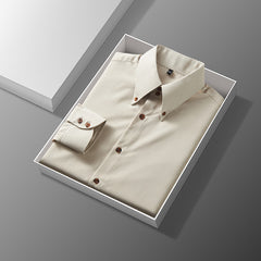 2024 New Men's High-end Business Casual Non-iron Shirts