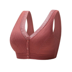 Lace Front Threaded Bra