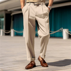 Men's Button-down Straight-leg Comfortable Outdoor Fashion Trousers