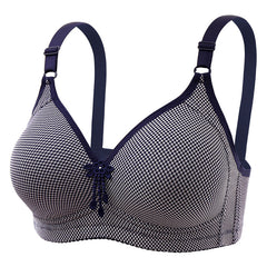 Push up wireless breathable bra