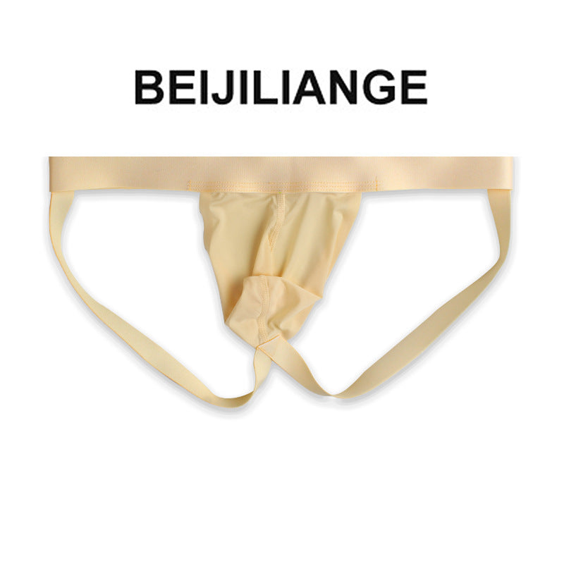 Men's Sexy Ice Silk Comfort Thong