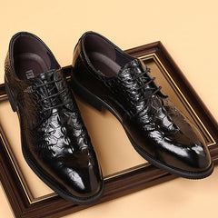 Top layer pure cowhide soft sole casual leather shoes