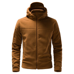 Men's Outdoor Double-sided Velvet Multi-pocket Warm Jacket