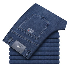 Men's Straight Loose Stretch Casual Jeans