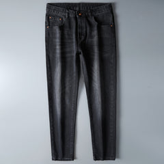 Men's Stretch Slim Printed Jeans