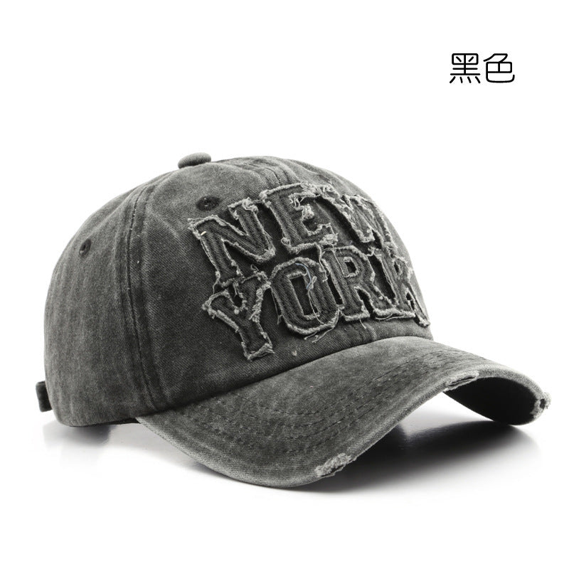 Men's Outdoor Fashion Embroidered Peaked Cap