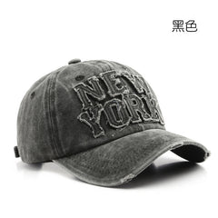 Men's Outdoor Fashion Embroidered Peaked Cap