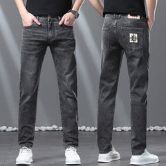 2023 New High-end Slim Straight Stretch Jeans