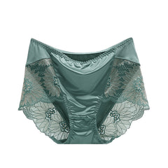 Hip-lifting Sexy Lace Seamless High Waist Large Size Briefs