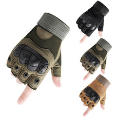 Half-finger outdoor cycling training non-slip and resistant gloves