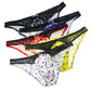 Printed breathable milk silk low waist panties