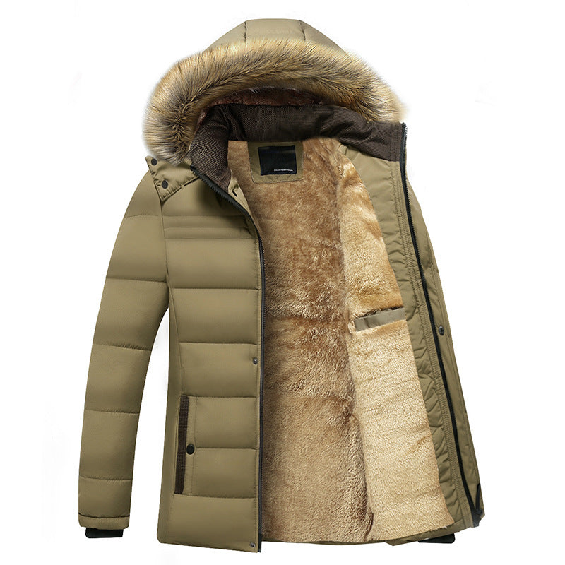 Men's Winter Warm Thickened Parkas