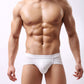 Men's Modal Anti-Strangulation Low-Rise Solid Color Simple Briefs