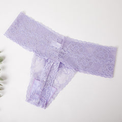 Sexy Hot Transparent Lace Thong