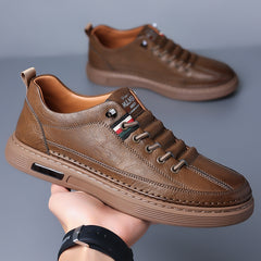 New sports and casual leather shoes