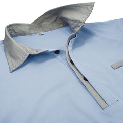 Men's Long Sleeve Lapel Polo Shirt