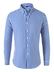 2025 New Men's Striped Shirt