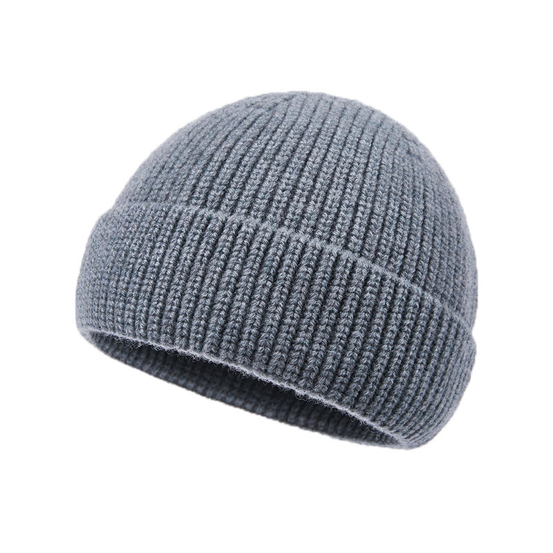 Men's Pure Wool Warm Beanie