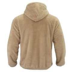 2023 Men's New Double-sided Velvet Warm Hooded Zipper Casual Jacket