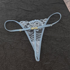 Lace Strap Sexy Low Rise Thong