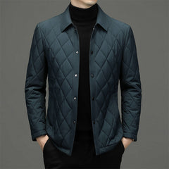 Winter cold-proof men's lapel warm cotton jacket