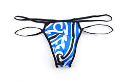 Men's Low-rise Printed Sexy Thong