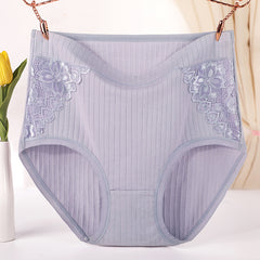 plus size high waist pure cotton Panties