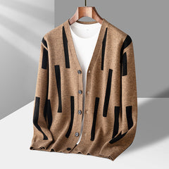 Men's New Wool Slim Casual Cardigan