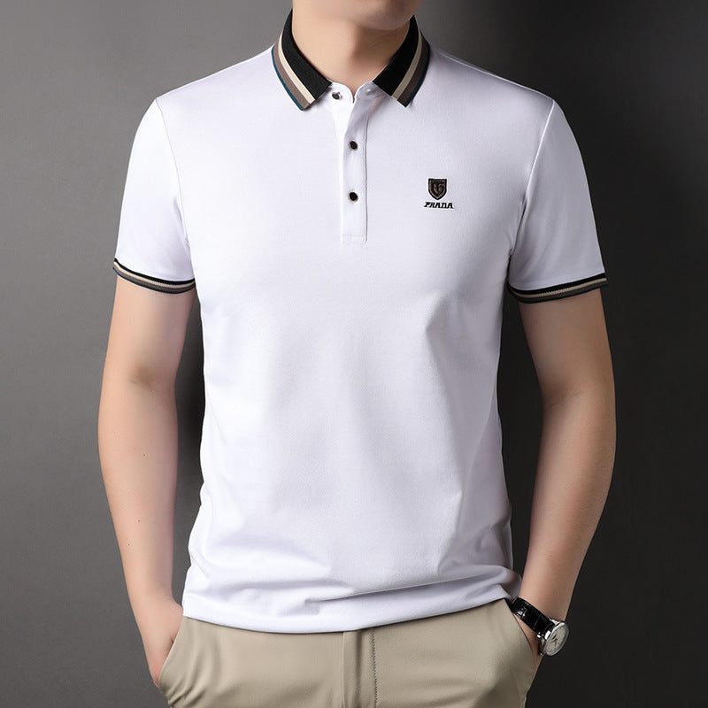 Men's Summer Thin Lapel Polo Shirt
