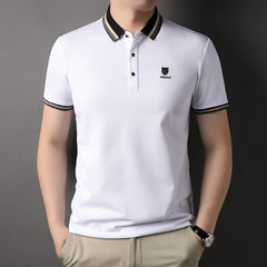 Men's Summer Thin Lapel Polo Shirt