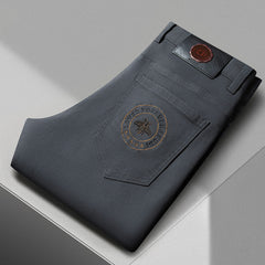 Men's Embroidered Casual Pants