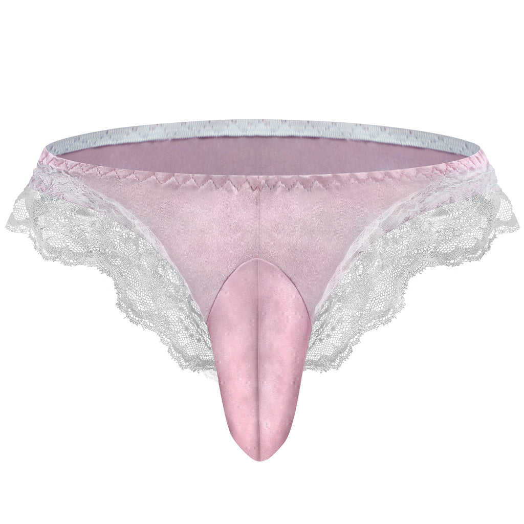 Tzy969 Lace pocket thong