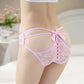 Transparent Sexy Lace Strap Bowknot Cute Briefs