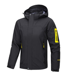 Men's Outdoor Windproof and Waterproof Hooded Jacket