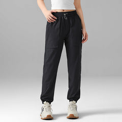 Ice silk thin loose sports pants