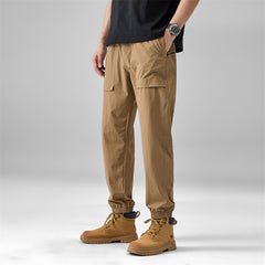 Ice silk thin loose sports pants