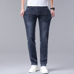 New straight loose large size elastic high waist casual pants