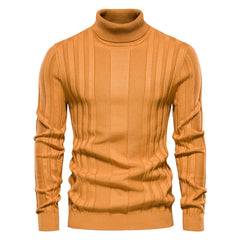 Turtleneck Casual Warm Solid Color Sweater